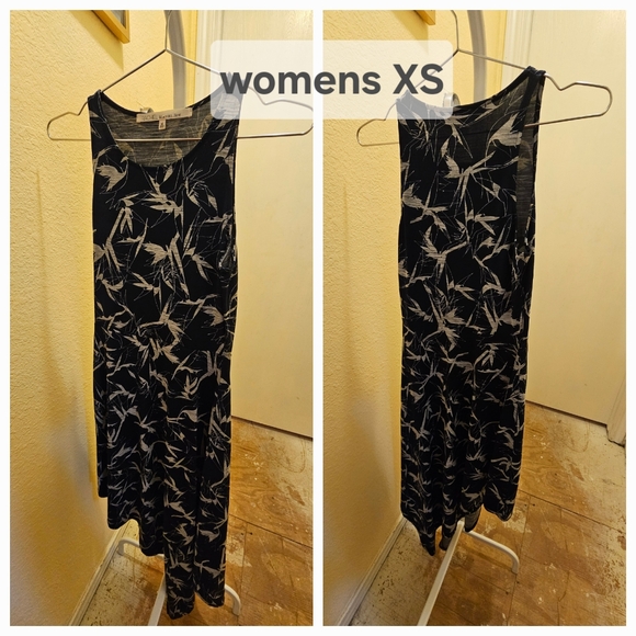 Rachel Roy Polynesian Blue & Grey Asymmetrical Wrap Maxi dress - Picture 10 of 10